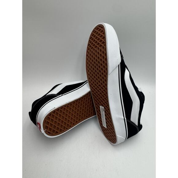 Vans KNU SKOOL Men's NEW Casual Shoe Black/White US Size 13 Medium - Picture 9 of 11